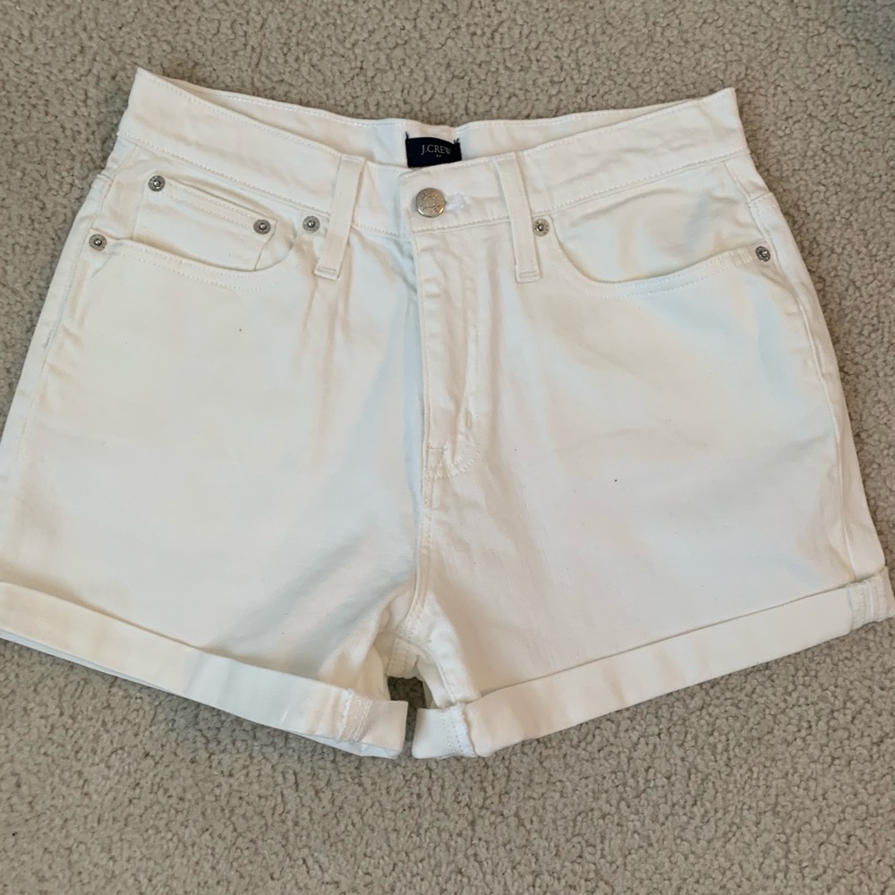 White J.Crew shorts